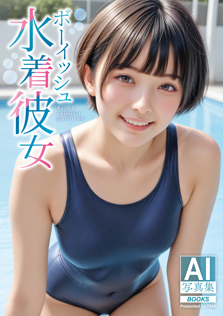 AI写真集 ボーイッシュ水着彼女【受注・発送開始6/18】